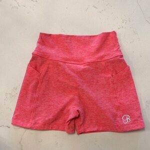 Bombshell Sportswear Coral Athletic Shorts